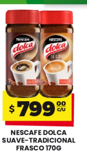 Eco Supermercados Nescafe Dolca Suave - Tradicional Frasco 170g oferta