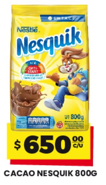 Eco Supermercados Cacao Nesquik 800g oferta