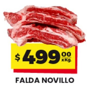 Eco Supermercados Falda Novillo oferta