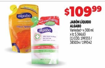 Makro Jabón Líquido Algabo oferta