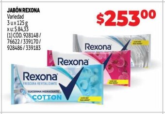 Makro Jabón Rexona oferta