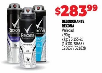 Makro Desodorante Rexona oferta