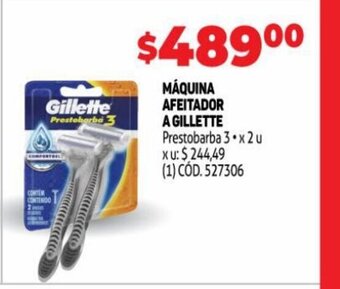 Makro Máquina Afeitador A Gillette oferta