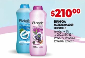 Makro Shampoo / Acondicionador Plusbelle oferta