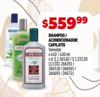 Makro Shampoo / Acondicionador Capilatis oferta