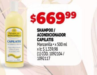 Makro Shampoo / Acondicionador Capilatis oferta