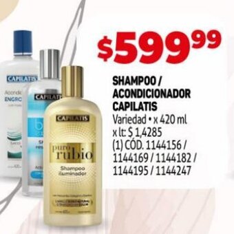 Makro Shampoo / Acondicionador Capilatis oferta