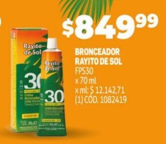 Makro Bronceador Rayito De Sol oferta