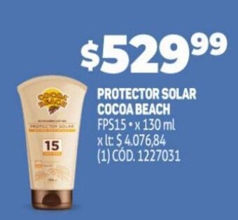 Makro Protector Solar Cocoa Beach oferta