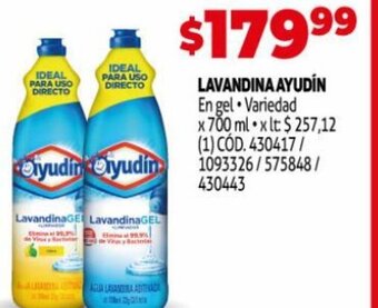 Makro Lavandina Ayudín oferta