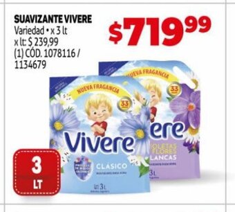 Makro Suavizante Vivere oferta