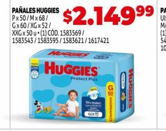 Makro Pañales Huggies oferta