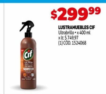 Makro Lustramuebles Cif oferta