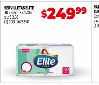 Makro Servilletas Elite oferta