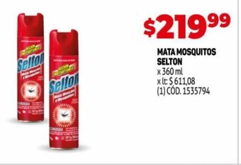 Makro Mata Mosquitos Selton oferta