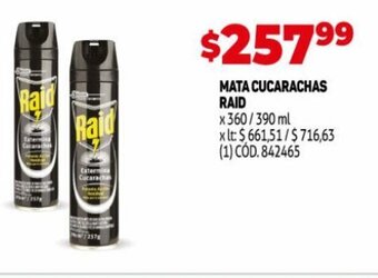 Makro Mata Cucarachas Raid oferta