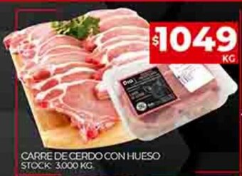 Supermercados DIA Carre de Cerdo Con Hueso oferta