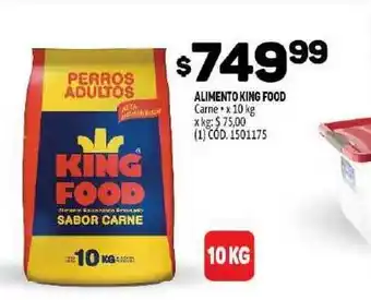Makro Alimento King Food 10kg oferta