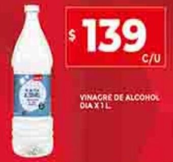 Supermercados DIA Vinagre De Alcohol Dia x 1L oferta