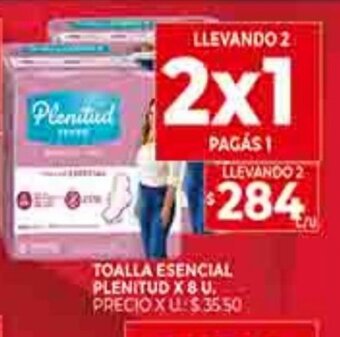 Supermercados DIA Toalla Esencial Plenitud x 8u oferta