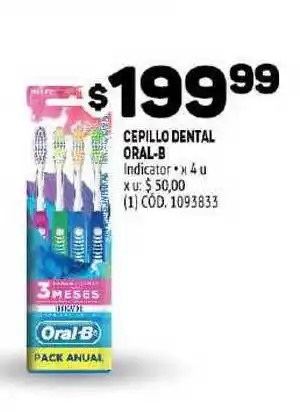 Makro Oral-B Cepillo Dental 4u oferta