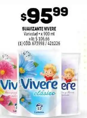 Makro Vivere Suavizante 900ml oferta