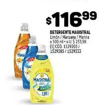 Makro Magistral Detergente 500ml oferta