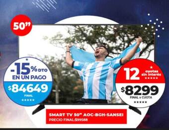 Supermayorista Vital Smart tv 50 oferta