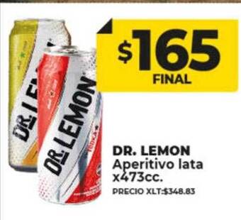 Supermayorista Vital Dr. lemon aperitivo lata oferta