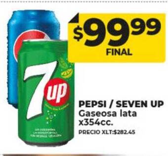 Supermayorista Vital Pepsi seven up gaseosa oferta