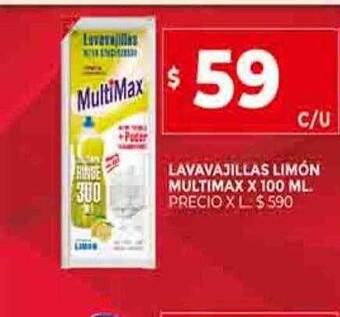 Supermercados DIA Lavavajillas limón multimax oferta
