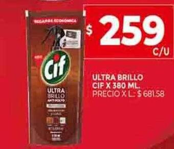 Supermercados DIA Ultra brillo cif oferta