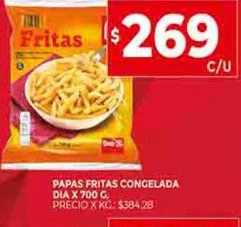 Supermercados DIA Papas fritas congelada dia oferta
