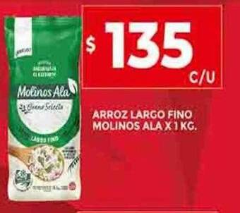 Supermercados DIA Arroz largo fino molinos ala oferta
