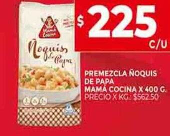 Supermercados DIA Premezcla ñoquis de papa mamá cocina oferta