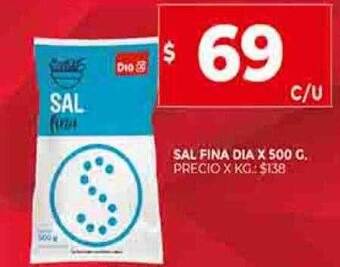 Supermercados DIA Sal fina dia oferta