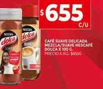 Supermercados DIA Café suave delicada mezcla suave nescafé dolca oferta