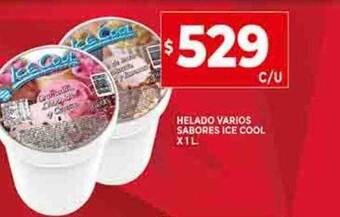Supermercados DIA Helado varios sabores ice cool oferta