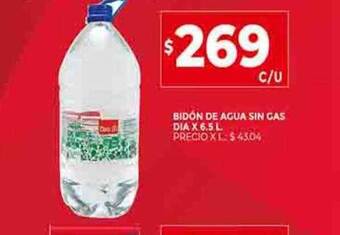 Supermercados DIA Bidón de agua sin gas dia oferta