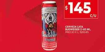 Supermercados DIA Cerveza lata budweiser oferta