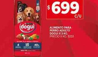 Supermercados DIA Alimento para perro adulto dogui oferta