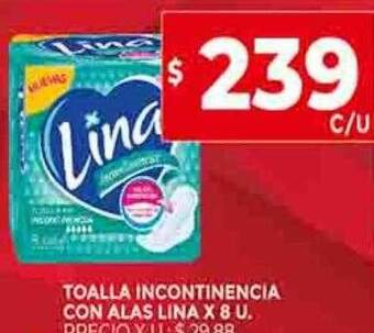 Supermercados DIA Toalla incontinencia con alas lina oferta