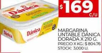Supermercados DIA Margarina untable dánica dorada oferta