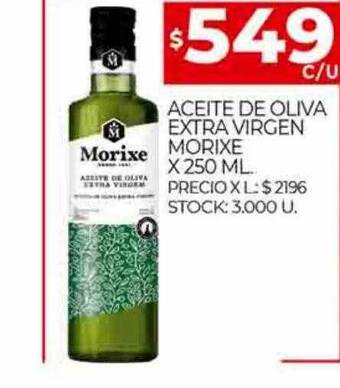 Supermercados DIA Aceite de oliva extra virgen morixe oferta