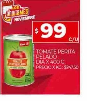 Supermercados DIA Tomate perita pelado dia oferta