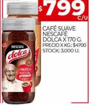 Supermercados DIA Café suave nescafé dolca oferta