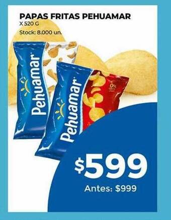 Super MAMI Papas fritas pehuamar oferta