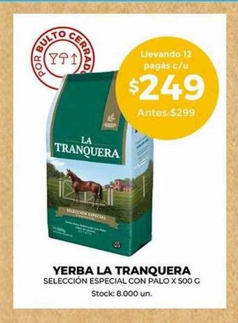 Super MAMI Yerba la tranquera oferta
