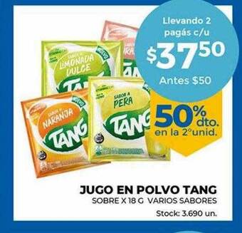 Super MAMI Jugo en polvo tang oferta