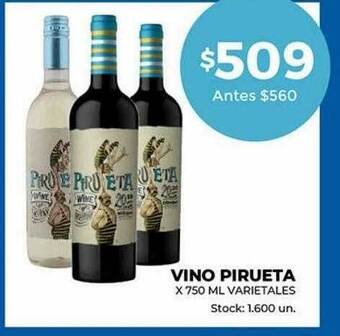 Super MAMI Vino pirueta oferta